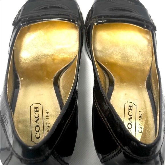 Coach Chocolate Brown Heels - Picture 10 of 16